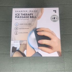 Sharper Image Massage Ice Ball Roller with Mount
